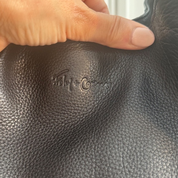 Foley & Corinna Black Leather Hobo Bag - Picture 5 of 10